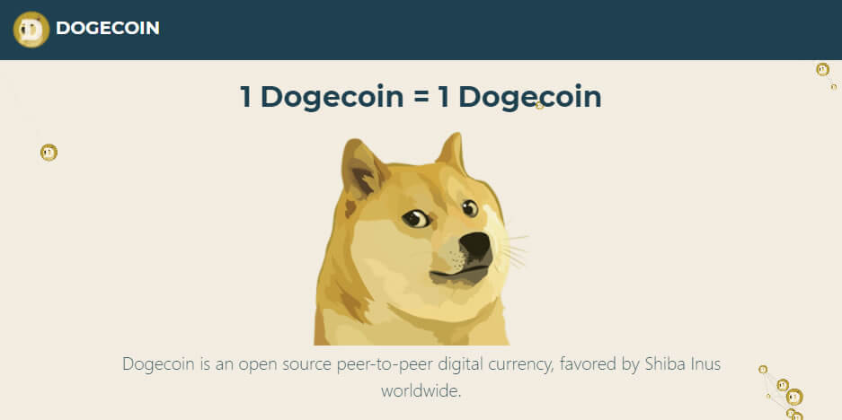 ドージコイン(Dogecoin/DOGE)の特徴